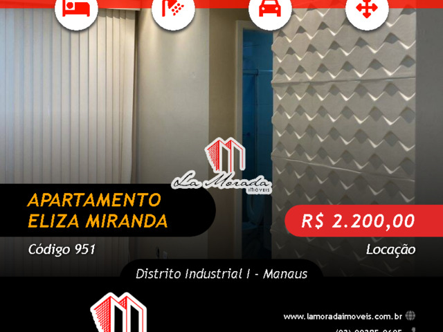 #951 - Apartamento para Locação em Manaus - AM