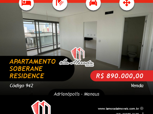 #942 - Apartamento para Venda em Manaus - AM