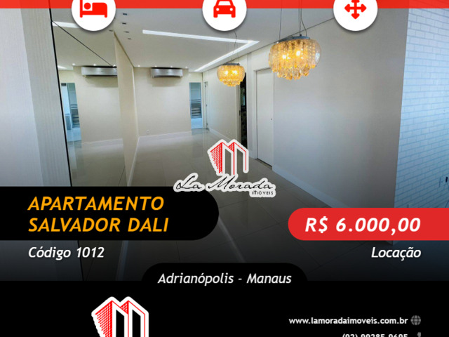 #1012 - Apartamento para Locação em Manaus - AM