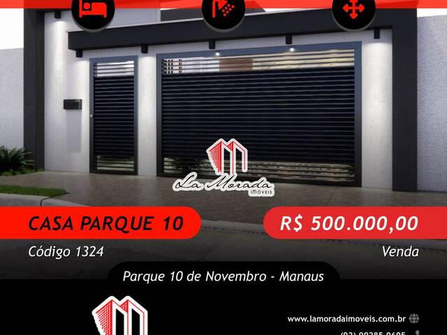 #1324 - Casa para Venda em Manaus - AM - 1