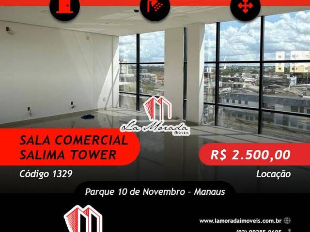 #1329 - Sala para Locação em Manaus - AM - 1