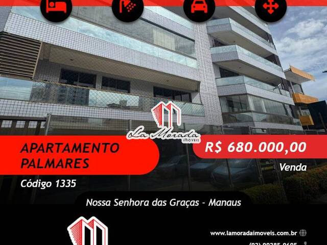 #1335 - Apartamento para Venda em Manaus - AM - 1