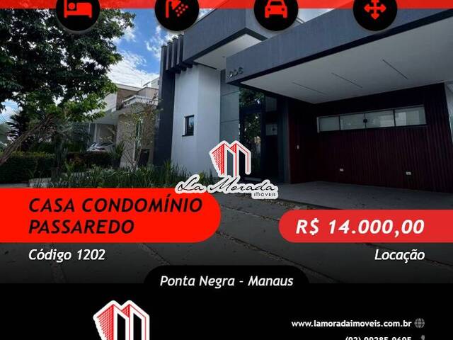 #1202 - Casa em condomínio para Venda em Manaus - AM - 1