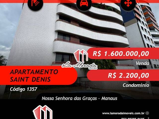 #1357 - Apartamento para Venda em Manaus - AM - 1