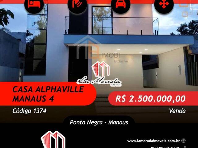 #1374 - Casa para Venda em Manaus - AM - 1