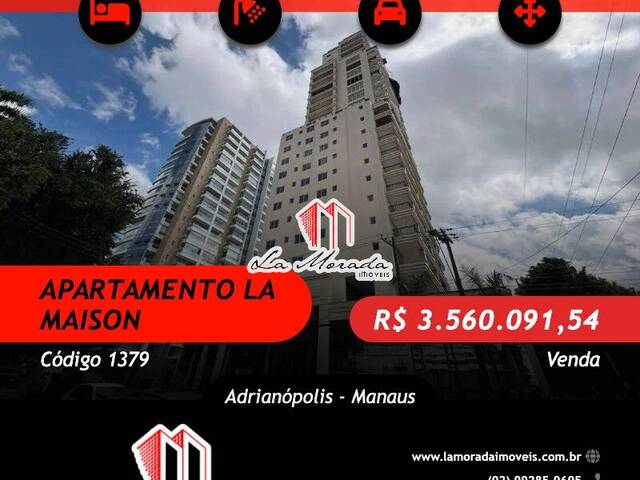 #1379 - Apartamento para Venda em Manaus - AM - 1