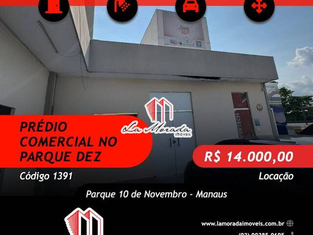 #1391 - Prédio comercial para Locação em Manaus - AM - 1