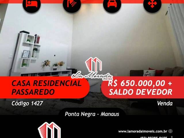 #1427 - Casa para Venda em Manaus - AM - 1