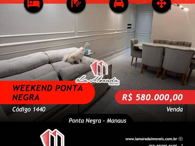 #1440 - Apartamento para Venda em Manaus - AM - 1