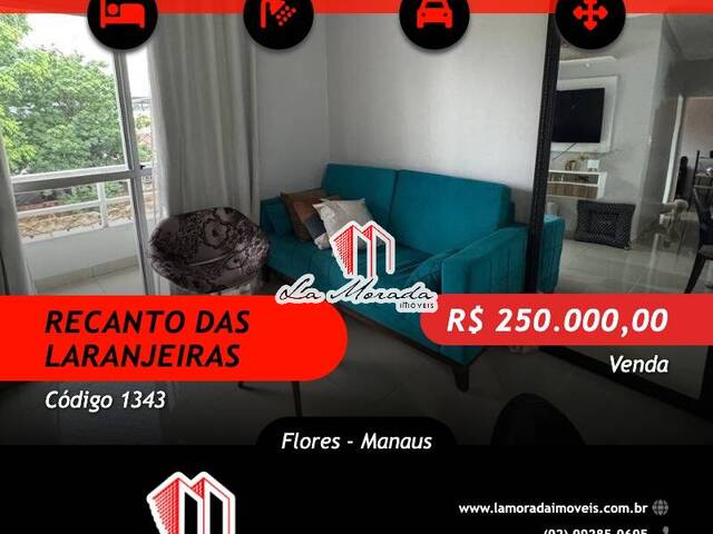 #1343 - Apartamento para Venda em Manaus - AM - 1