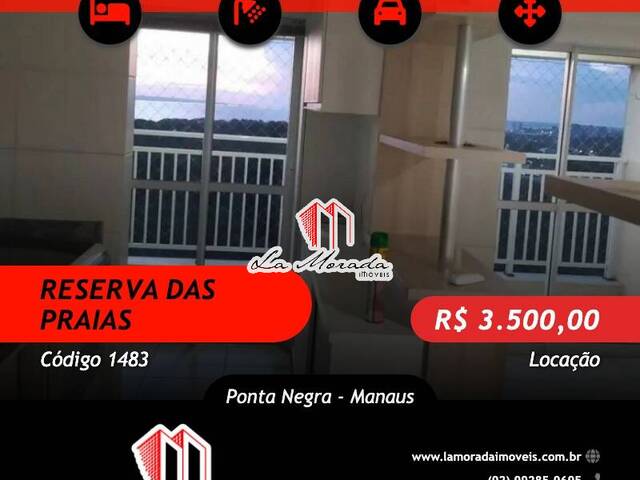 #1483 - Apartamento para Locação em Manaus - AM - 1