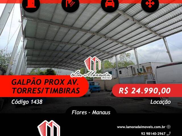 Locação em Flores - Manaus