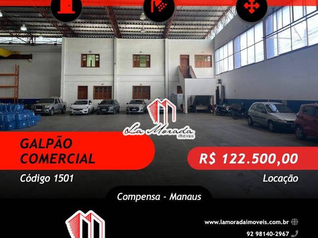 #1501 - Galpão para Locação em Manaus - AM - 1