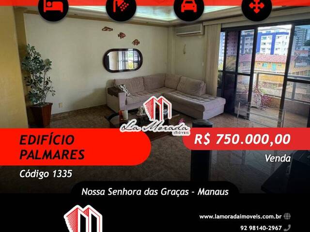 #1335 - Apartamento para Venda em Manaus - AM - 1